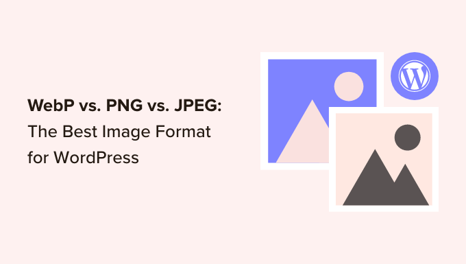 WebP、PNG 和 JPEG：WordPress 的最佳圖像格式插圖